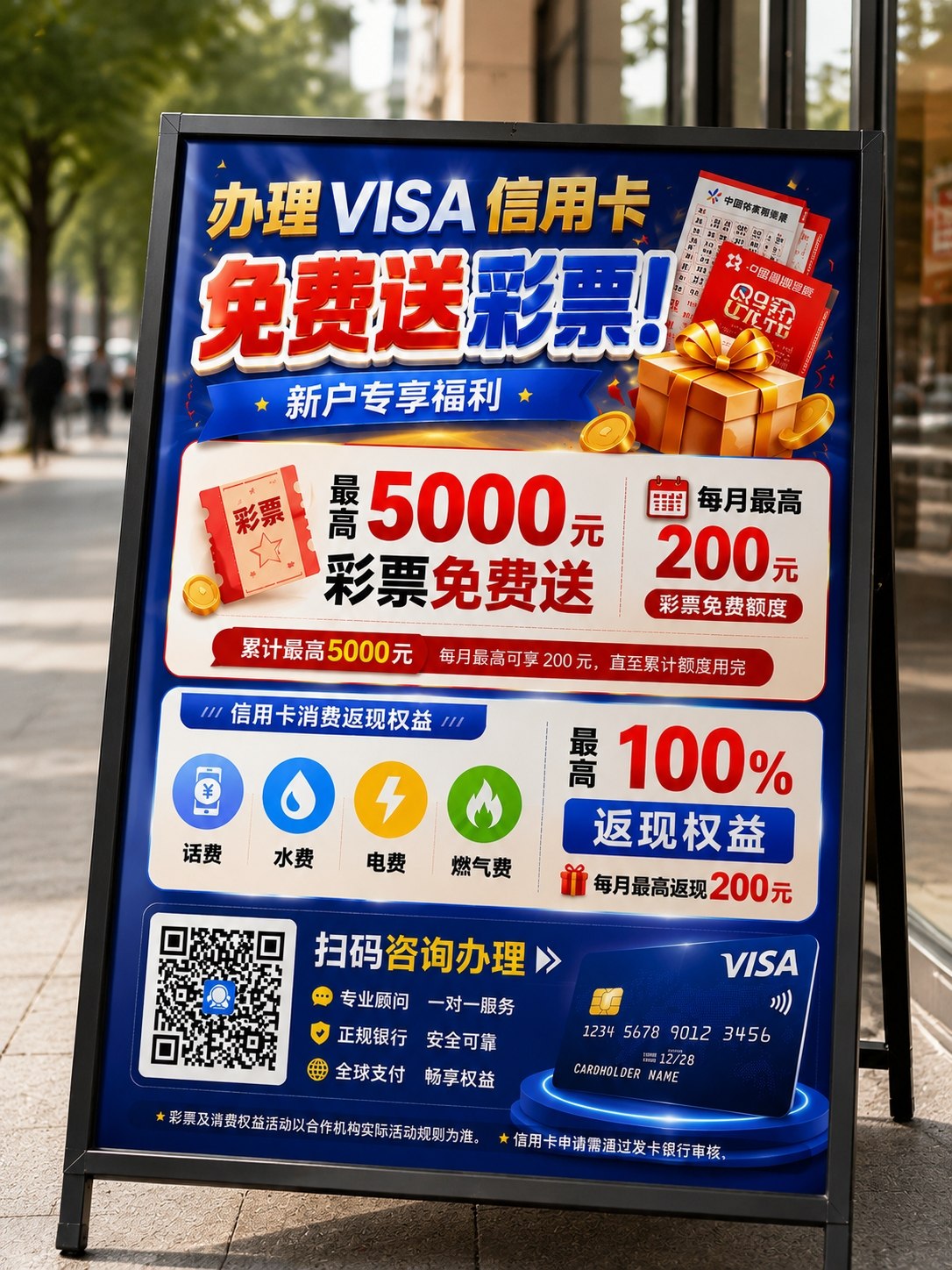 户外A字立牌实拍