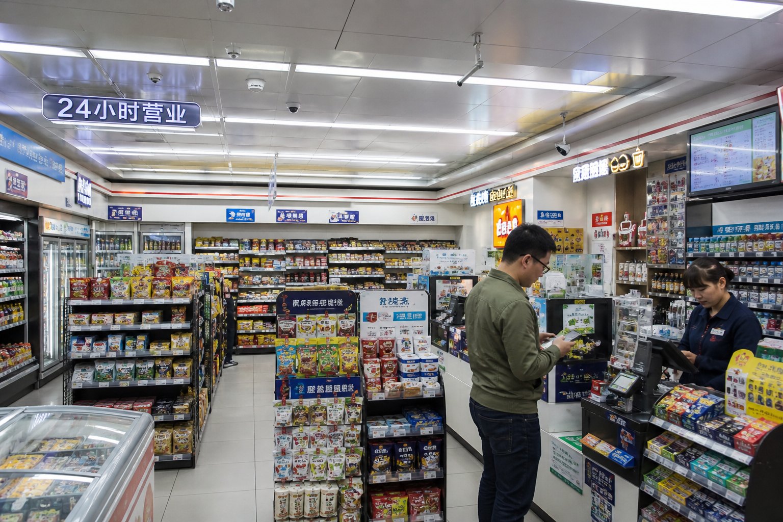 24小时连锁便利店