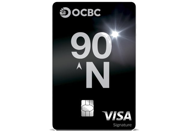 华侨银行 OCBC 90°N VISA信用卡